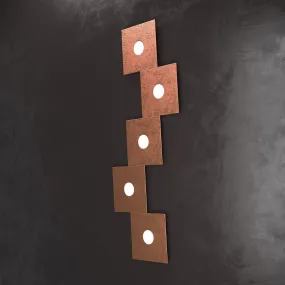 Pared, techo, cuadrada, rectangular, decorativa, metálica.