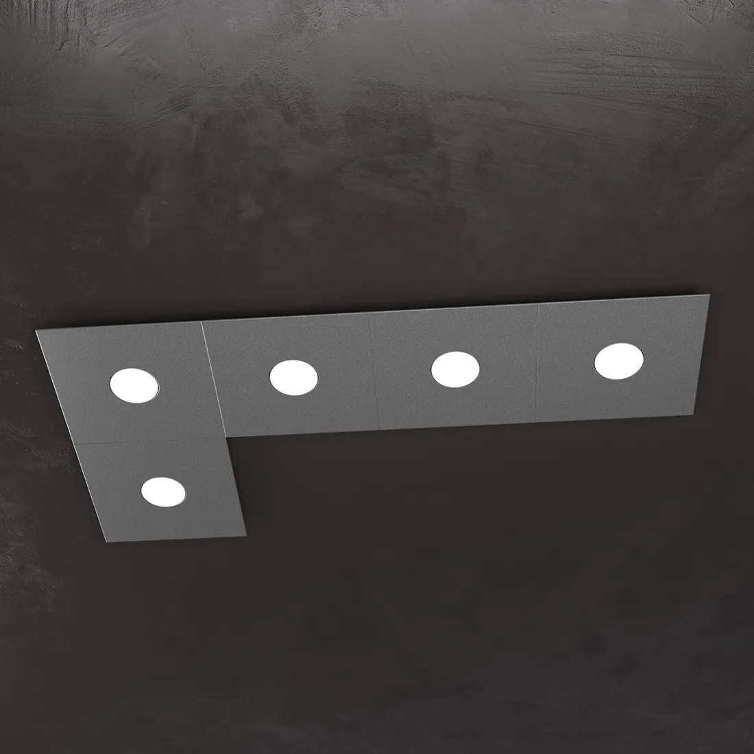 Wand, Decke, quadratisch, rechteckig, dekorativ, Metall.