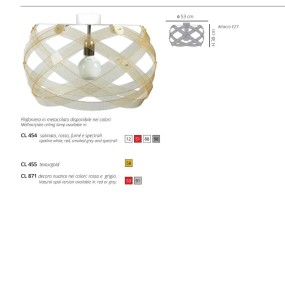 Plafonnier moderne EMPORIUM NUCLEA E27 LED 53CM