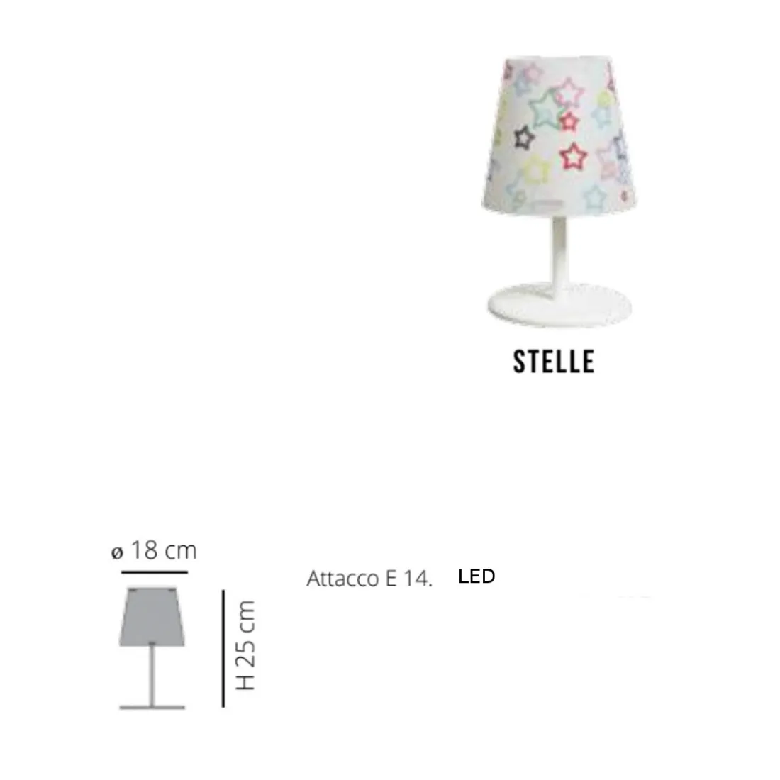 Moderne Lampe EMPORIUM KONE STAR CL1524 E14 LED