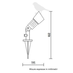 Lampe de Lampadari Bartalini PAR20 R1 P BLK DB.0024 E27 LED