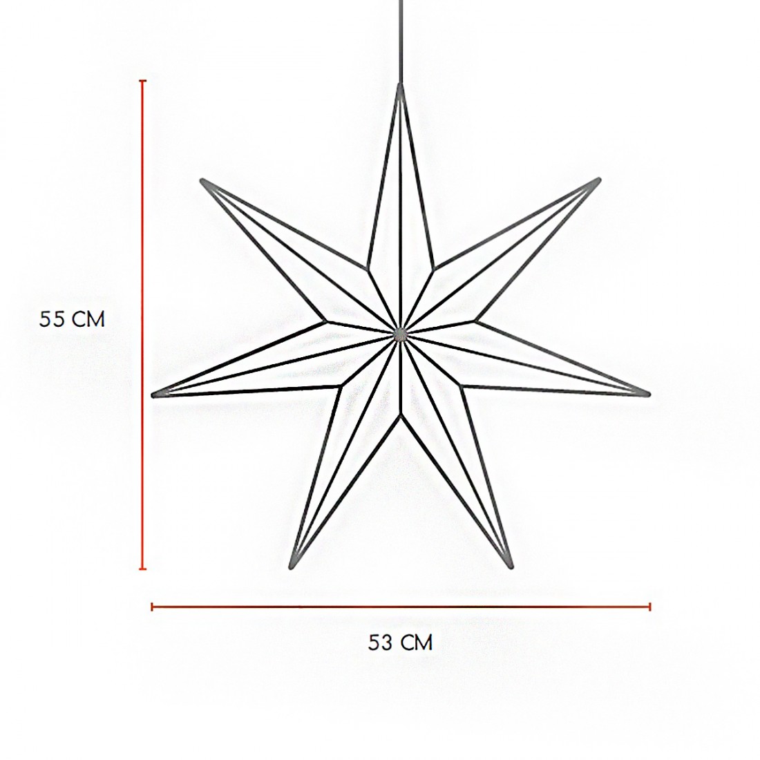 Lampadario 8 Seasons SHINING GLORY STAR 55 32048L