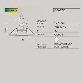 Foco empotrable Gea Led...