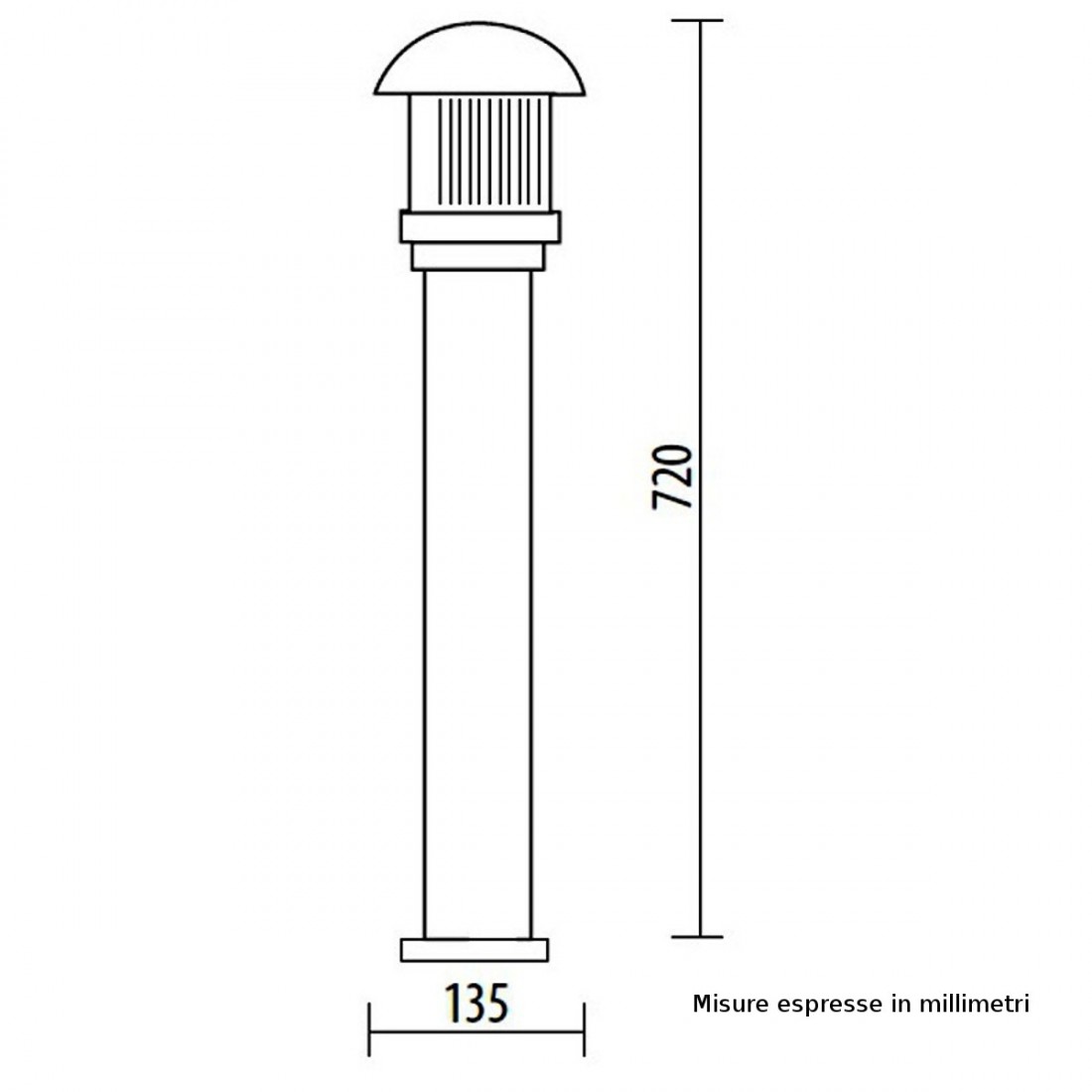 Laterne Lampadari Bartalini MINILITE ML 03 710 E27 LED