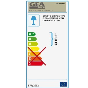 Spot encastrable led moderne Gea Led SIRIUS GFA220 GU10