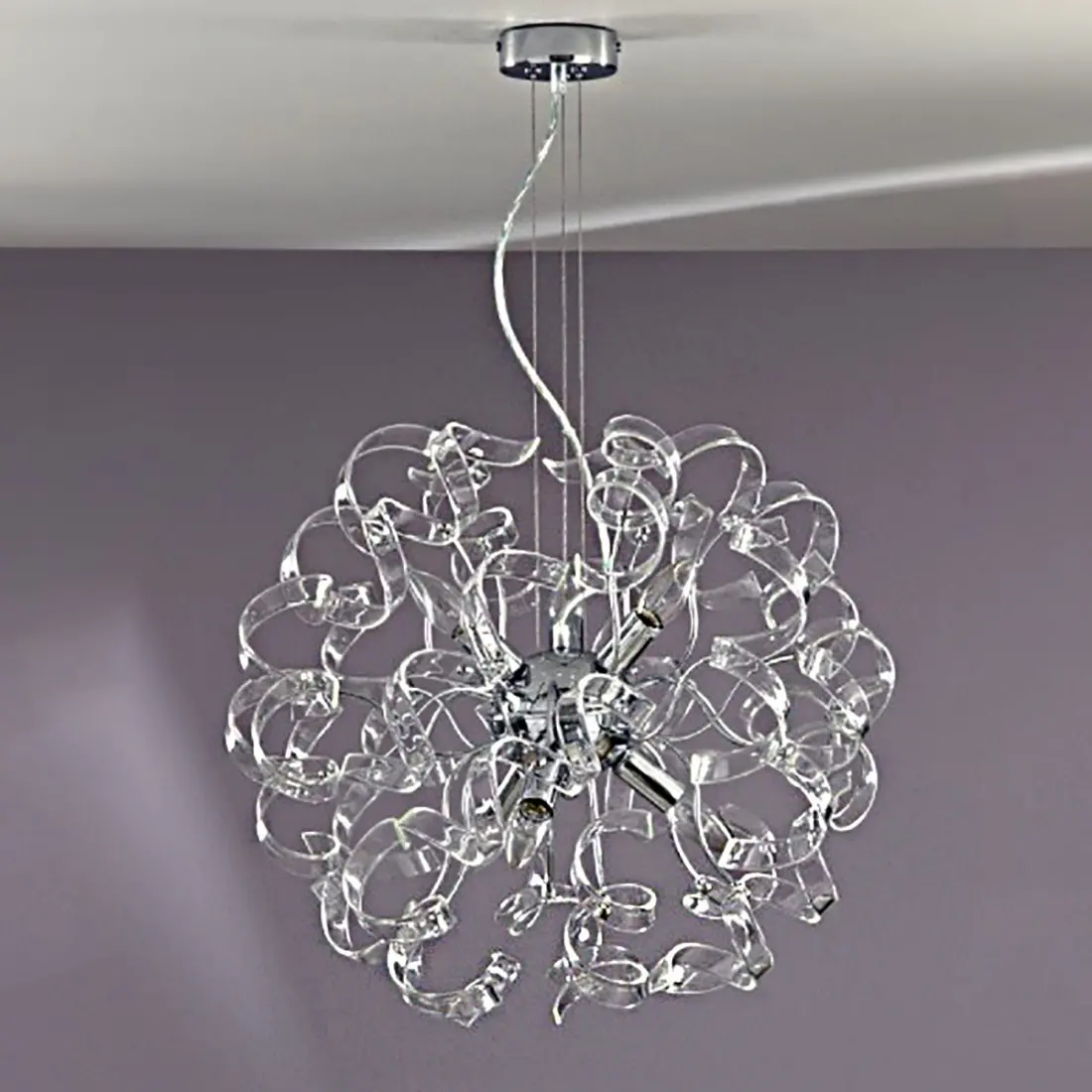 Araña moderna Padana Lampadari TRUDY SM E14 LED