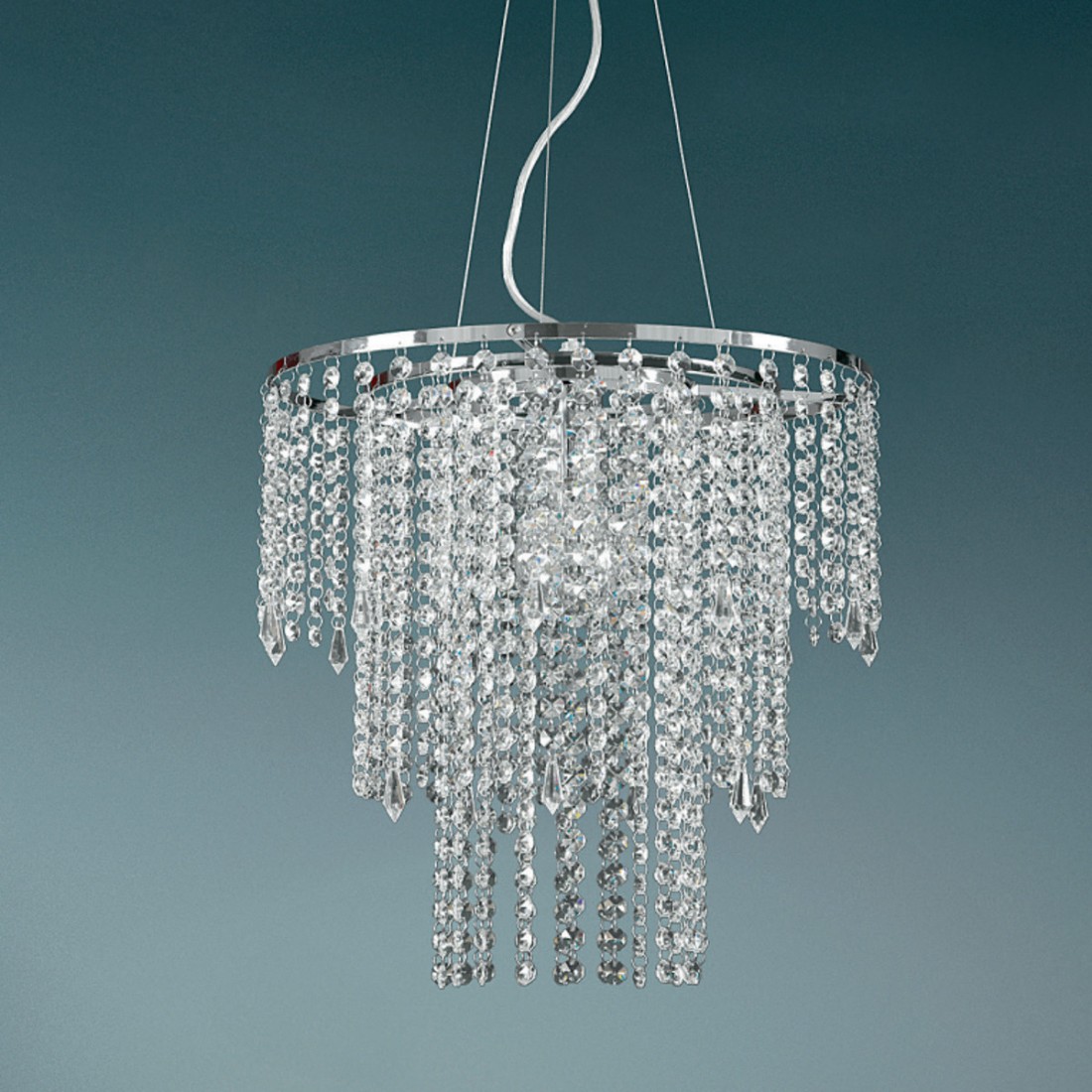 Lustre moderne Padana Lampadari TRESOR 217 SM E27 LED