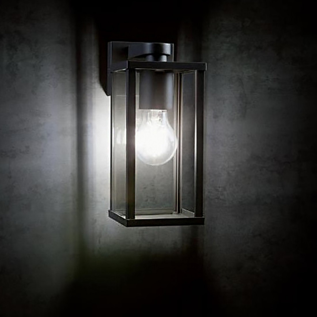 Sovil AUREA 177 06 NOIRE E27 LED applique murale d'extérieur moderne