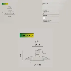 Einbaustrahler Gea Led...
