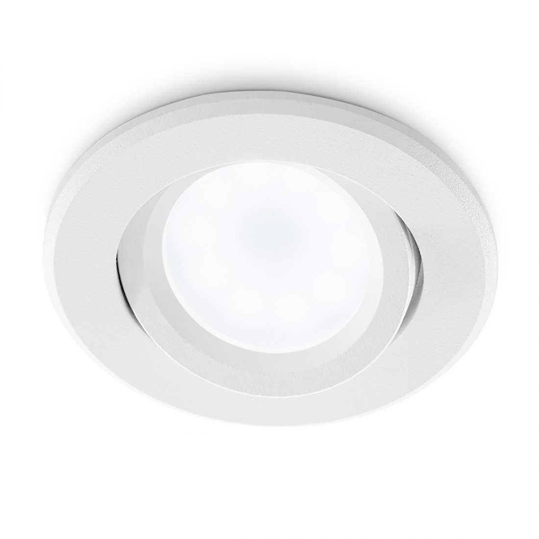 Faretto da incasso LED Ufo tondo bianco, foro incasso 14,5 cm luce bianco  naturale