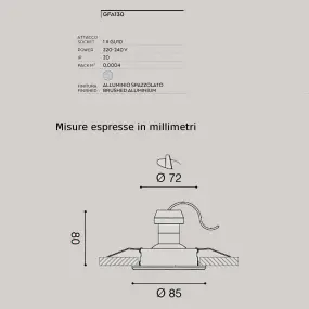 Foco empotrable Gea Led...
