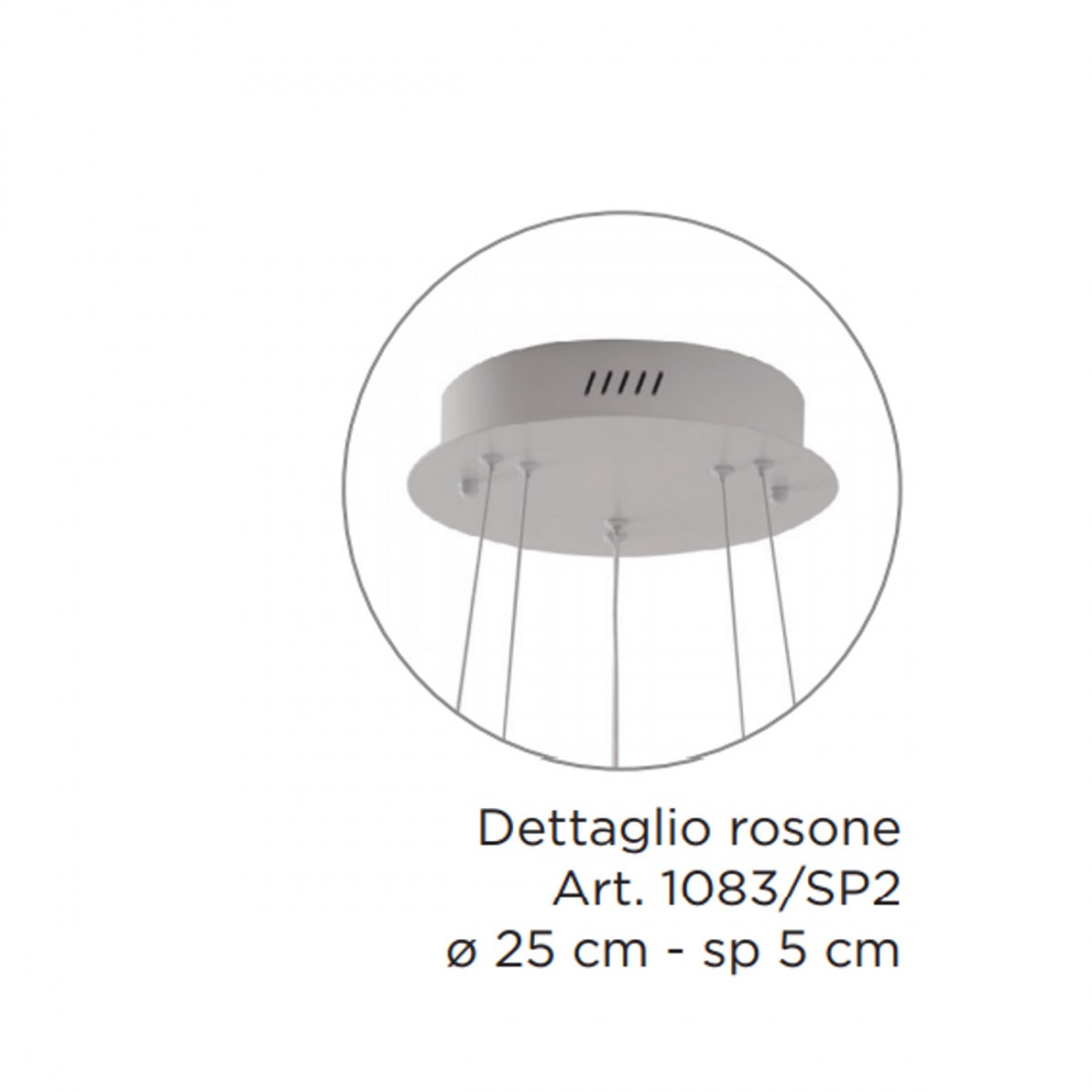 Sospensione ORBIT 1083 SP2 Padana Lampadari