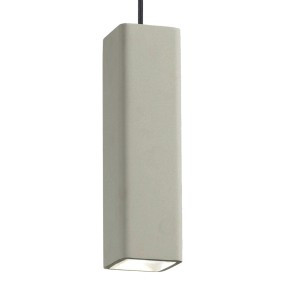 Sospensione cemento Ideal Lux OAK GU10 LED 150673