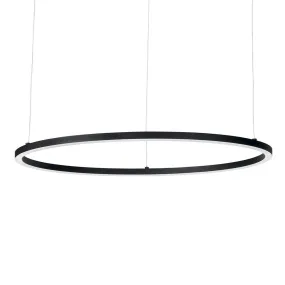 Ideal Lux LED Kronleuchter ORACLE SLIM 229508 schwarz