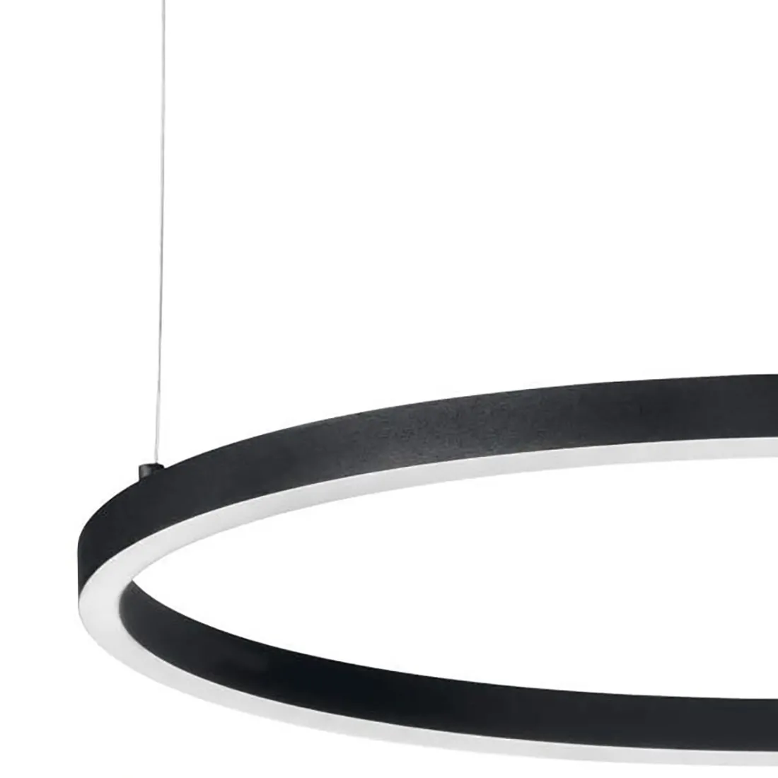 Ideal Lux ORACLE SLIM 229508 lámpara led negra