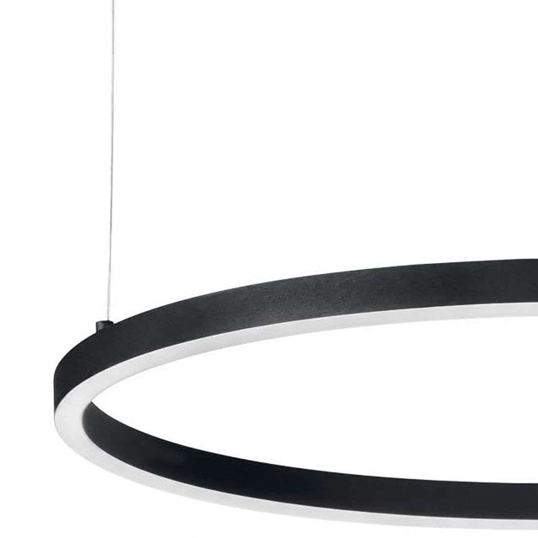 Ideal Lux LED Kronleuchter ORACLE SLIM 229508 schwarz