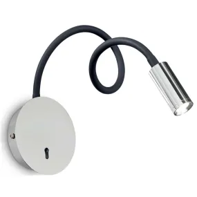 Ideal Lux LED-Wandleuchte FOCUS 1AP 203188 chrom