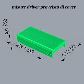 Cabezal de pared de techo Sforzin Illuminazione LINEA