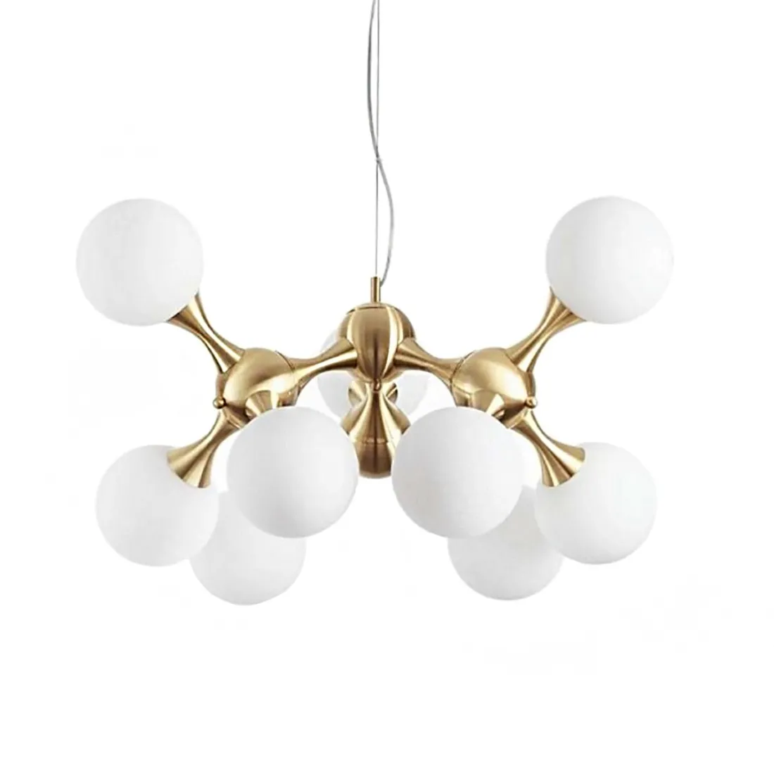 Lampadario Ideal Lux NODI OTTONE SP9 241036