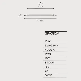 Foco empotrable Gea Led...