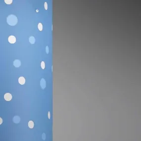 Lampe cylindrique de 13cm en plastique coloré pour enfant. LED.