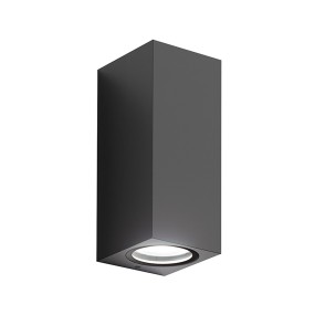 Applique Gea Led aluminium Gea Led SHIN B GES914 GU10 LED IP44, anthracite