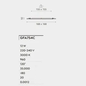 Spot encastrable Gea Led...