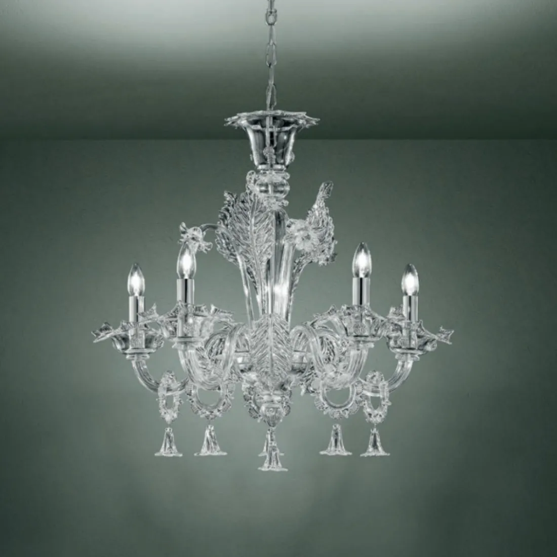 Lampadario GIUSTINIAN 5 Mini Sylcom