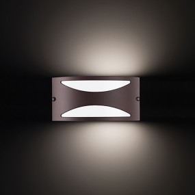 Gea Led Außenwandleuchte NAMI GES1042 LED IP54 E27 klassische Doppelemissions-Wandleuchte