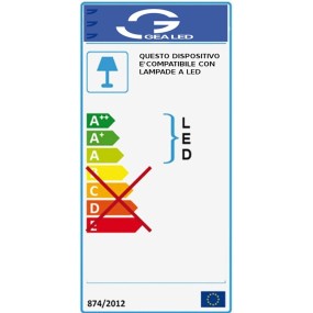 Externe Deckenleuchte Gea Led SULIS Q GES1072