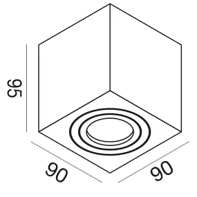 Plafonnier extérieur Gea...