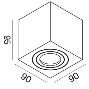 Plafonnier extérieur Gea...