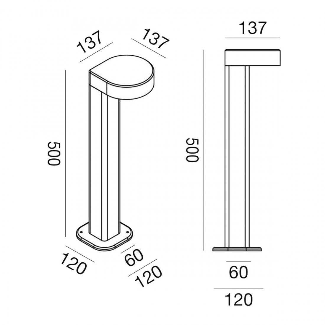 Lanterne d'extérieur Gea Led