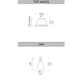 Sylcom klassische Lampe HAPPINESS 1395 1462 22 E14 LED