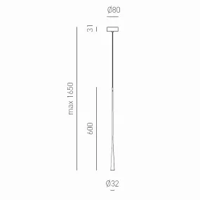 Lampada soffitto led Gea Luce DAFNE SG bianco