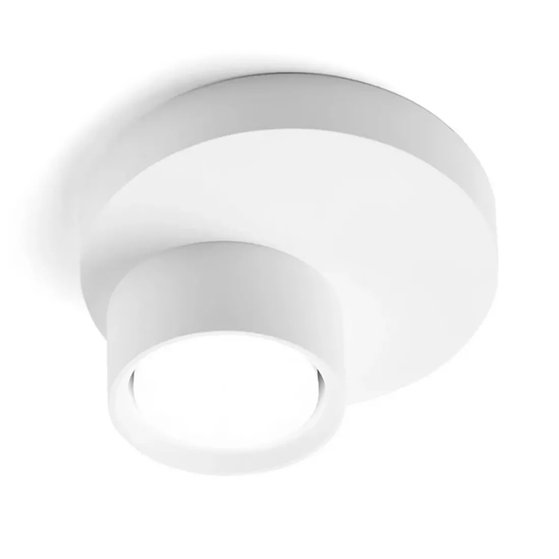 Plafonnier LED en plâtre Sforzin DEMETRA T339 GX53