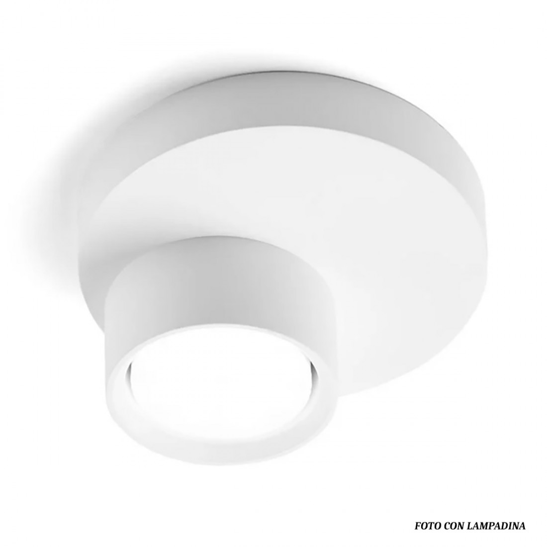 Sforzin DEMETRA T339 GX53 LED-Gips-Deckenleuchte