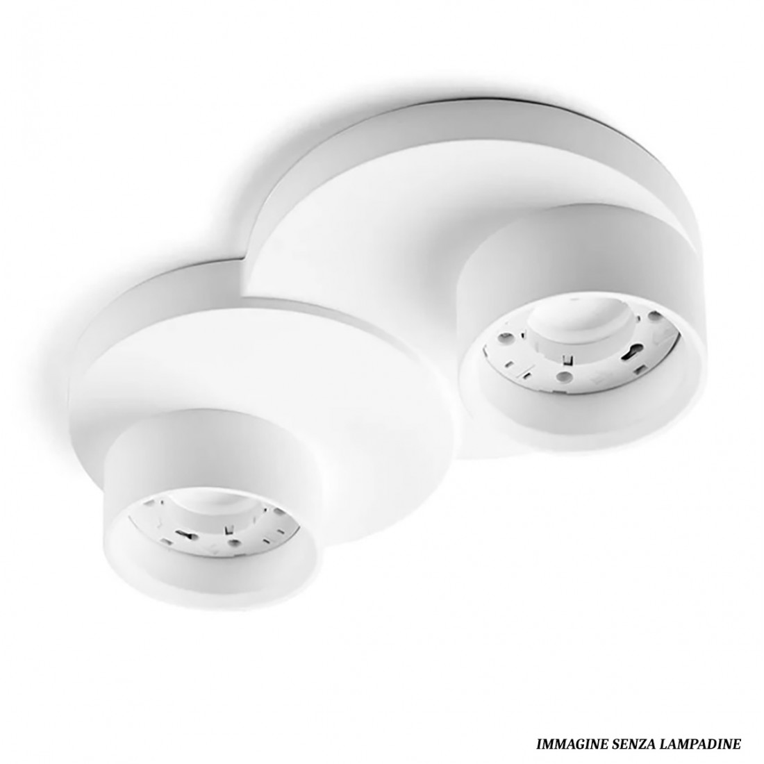 Sforzin DEMETRA T358 GX53 LED-Gips-Deckenleuchte