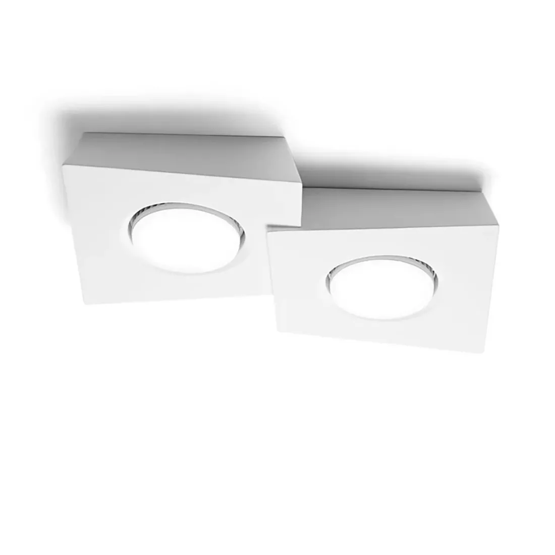 Sforzin ANCHISE T372 GX53 LED-Gips-Deckenleuchte