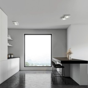 Plafoniera gesso Sforzin...