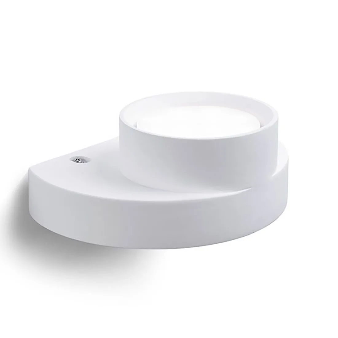 Sforzin DEMETRA T360 GX53 LED-Wandleuchte aus Gips