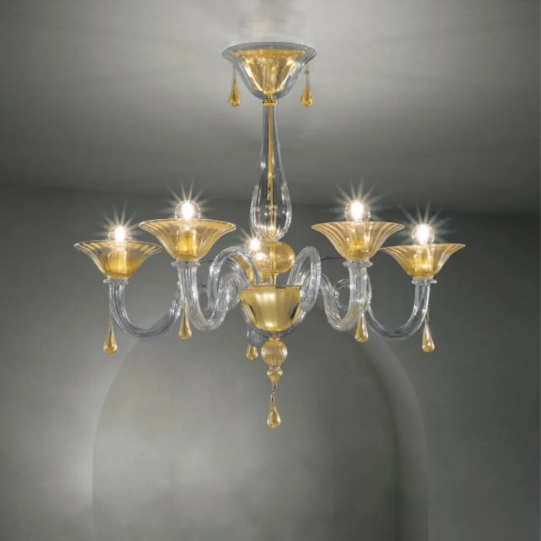 Plafoniera DOLFIN 5 Sylcom