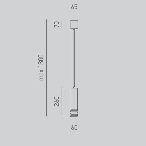 Lampadario led Gea Luce EMILY S