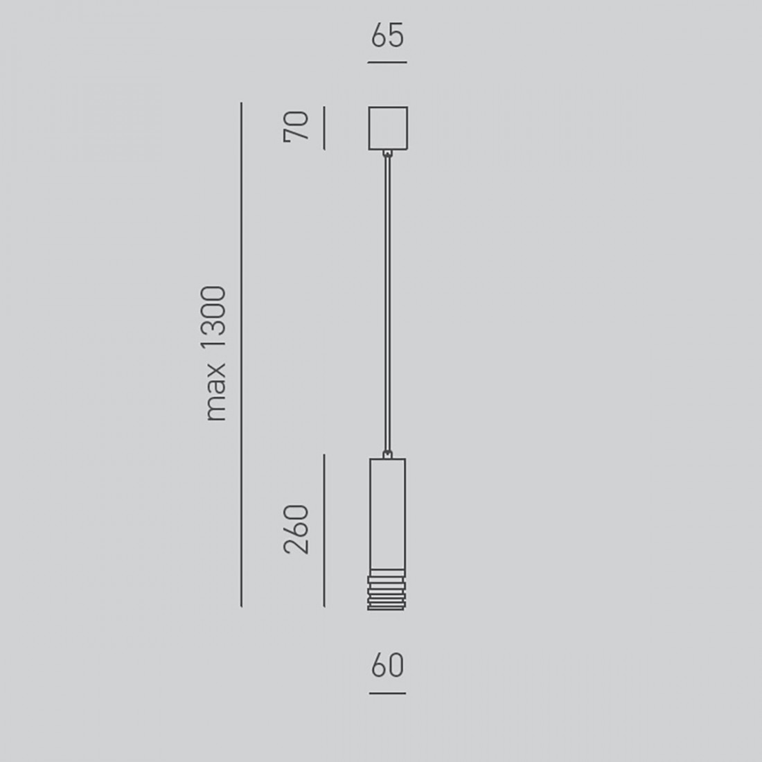 Lampadario led Gea Luce EMILY S