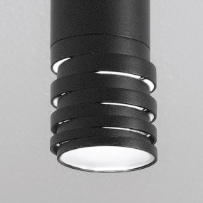 LED-Deckenleuchte Gea Luce EMILY P GU10 schwarz moderne Deckenleuchte