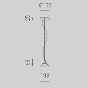 Lampadario classico led Gea Luce ALICE SG