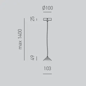 Gea Luce Lustre LED ALICE SP