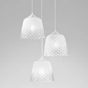 Gea luce LED-Kronleuchter ALICE S3 E27 weiß