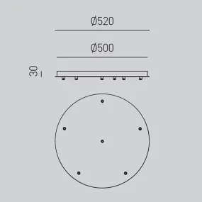 Lampadario led Gea luce ALICE S6