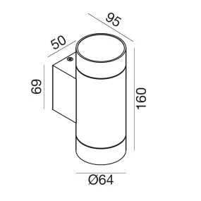 LED-Wandleuchte Gea Led...